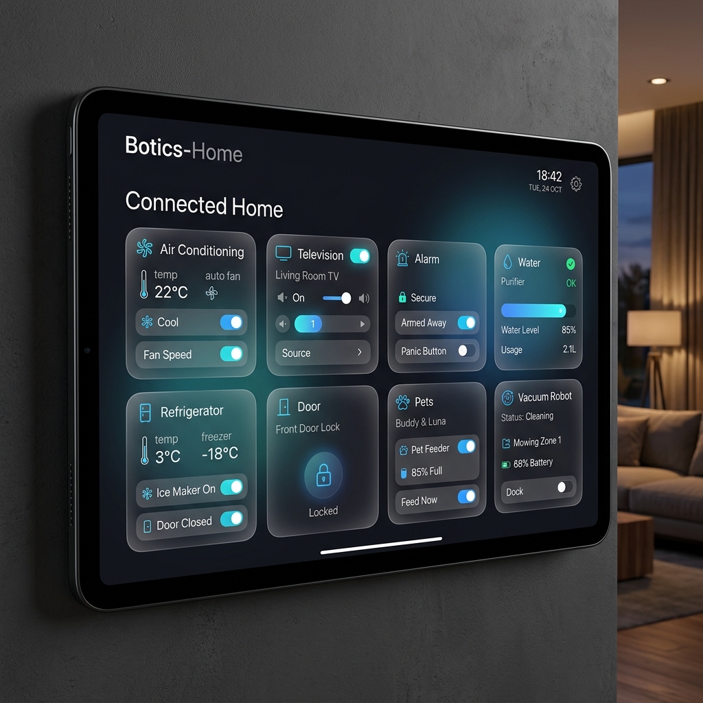 Botics-Home Panel de Control